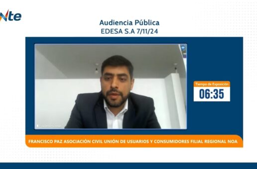 Participación en la Audiencia Pública del Ente Regulador de Salta: Avances en la Protección de los Derechos de los Usuarios